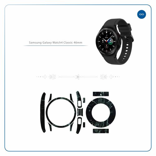 Samsung_Watch4 Classic 46mm_Graphite_Green_Marble_2